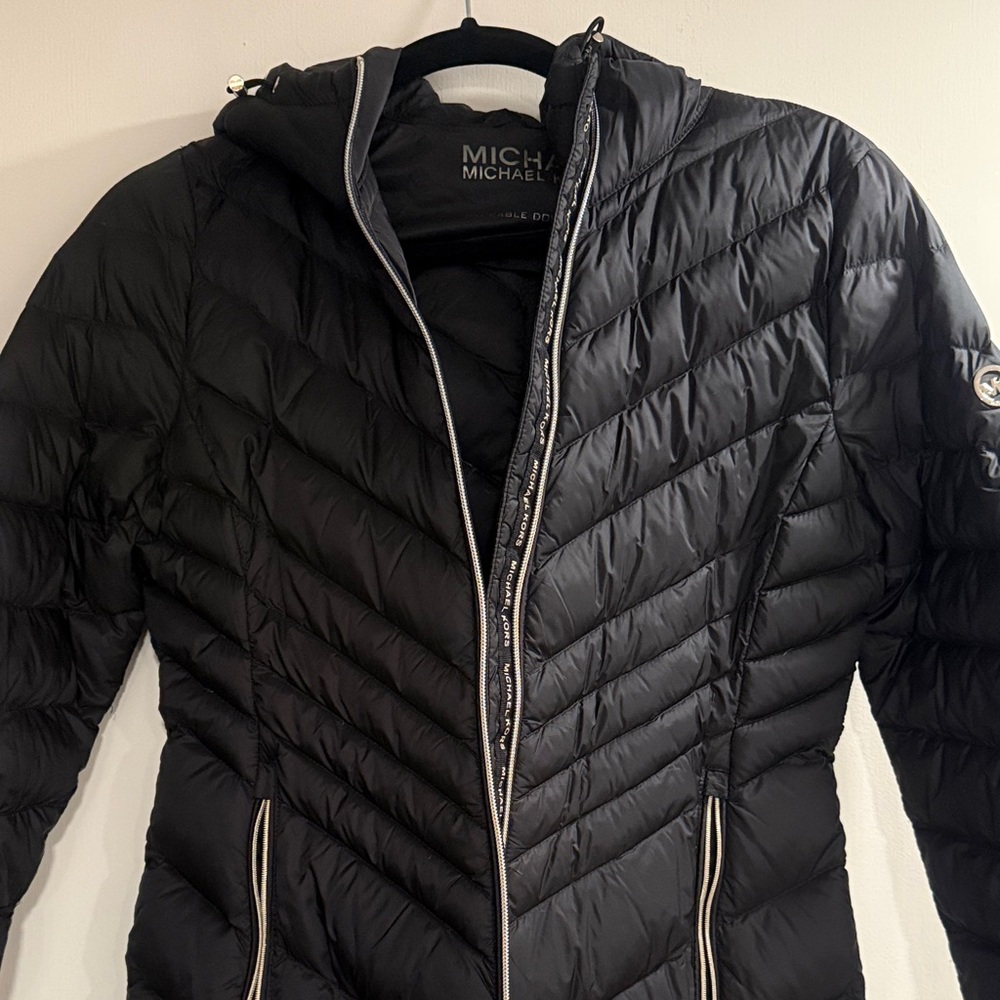 Michael Kors Black Puffer Jacket for Women